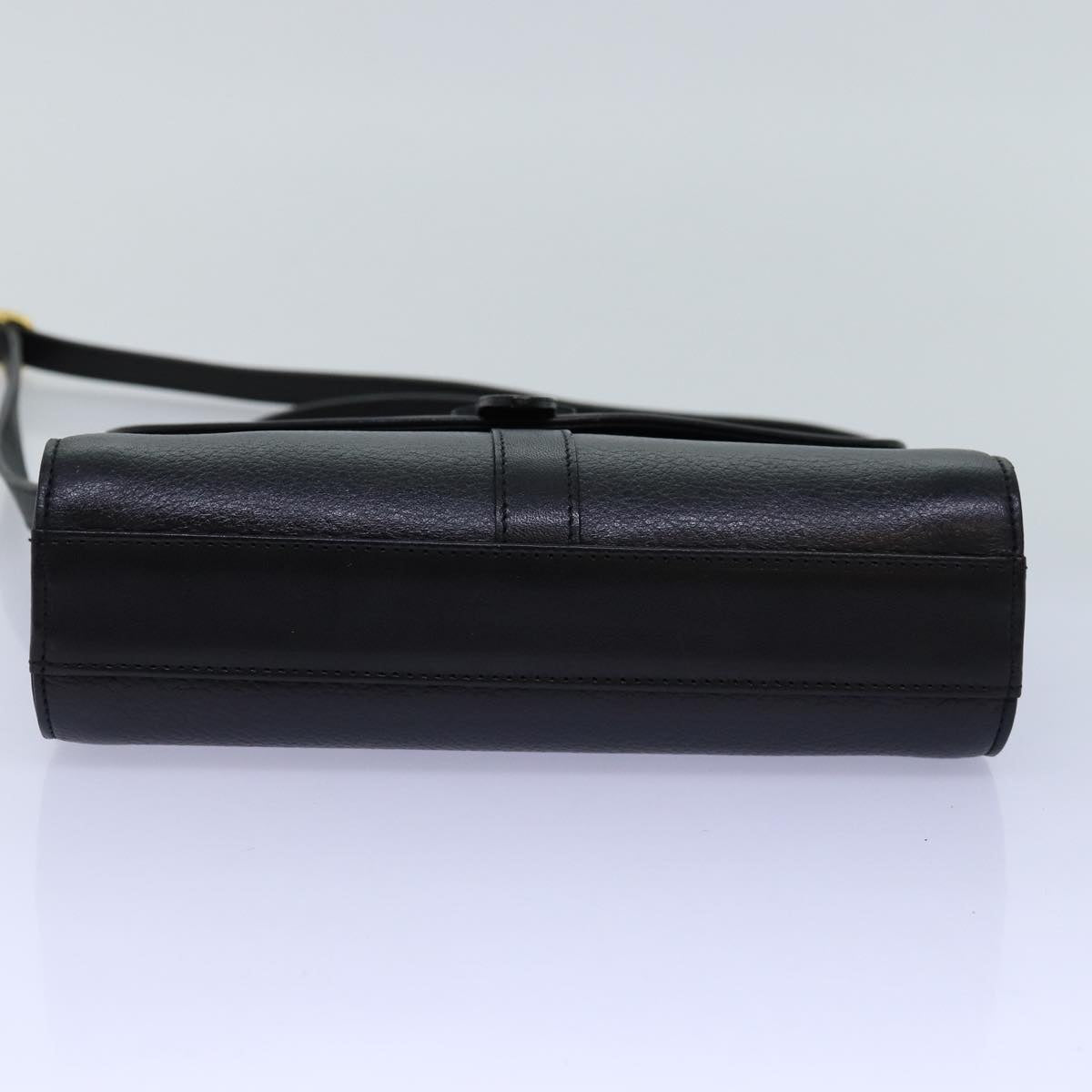 Burberry Black Leather Shoulder Bag ( )