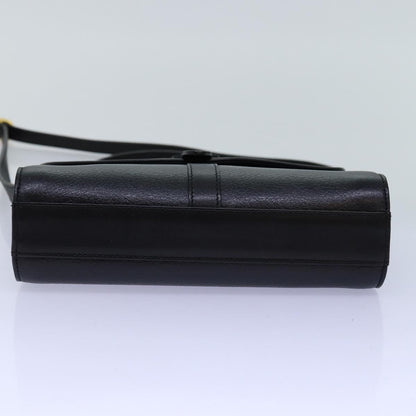 Burberry Black Leather Shoulder Bag ( )