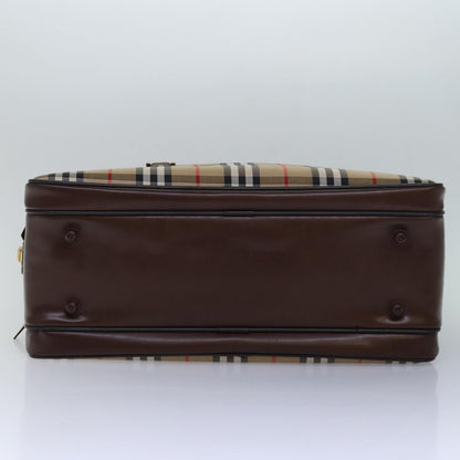 Burberry Beige Canvas Travel Bag ( )
