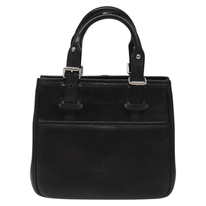 Burberry Nova Check Black Leather Handbag ( )