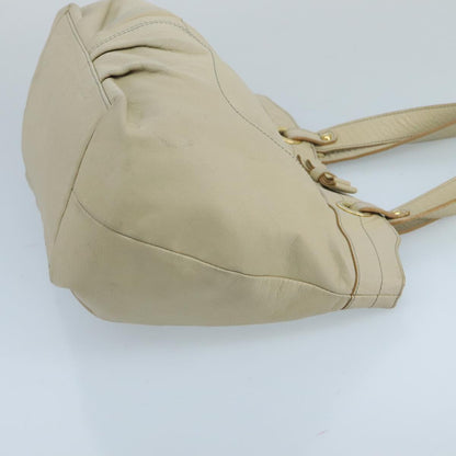 Burberry Beige Leather Tote Bag ( )