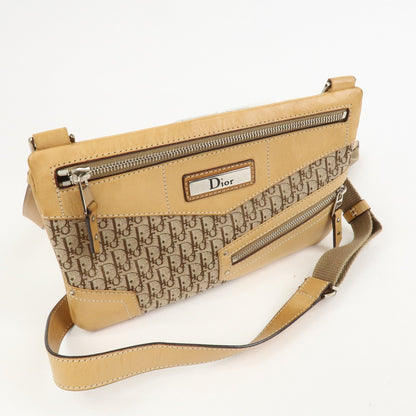Christian Dior Street Chic Trotter Shoulder Bag Crossbody Bag Brown Rovelle Bags