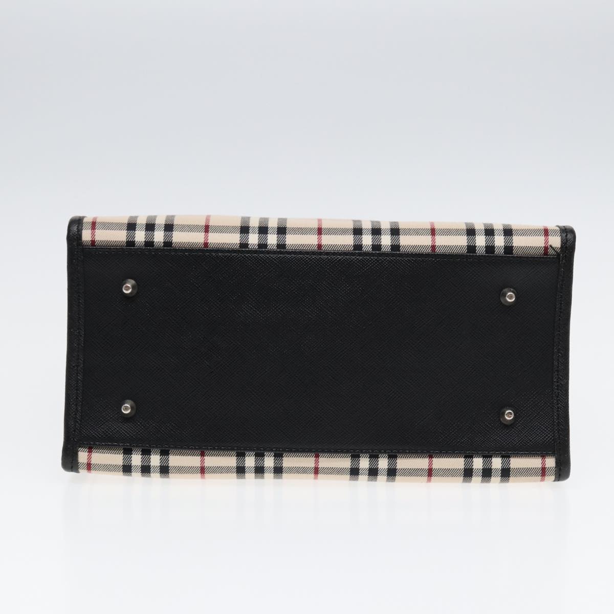 Burberry Nova Check Beige Canvas Handbag ( )
