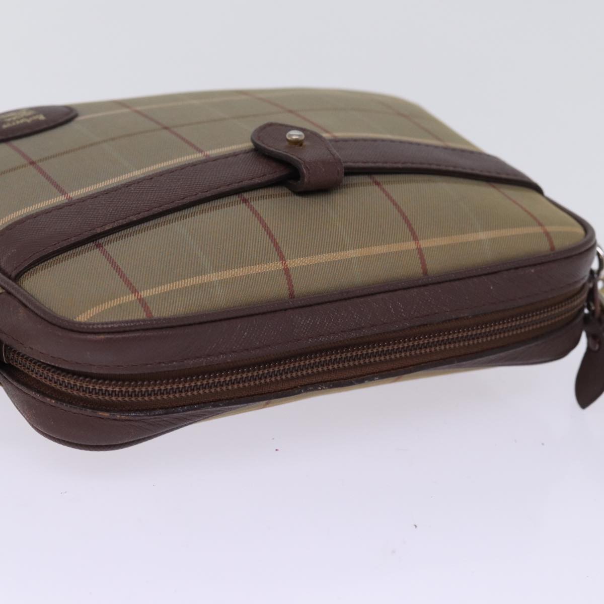 Burberry Nova Brand Canvas Brown Shoulder Bag Style 7
