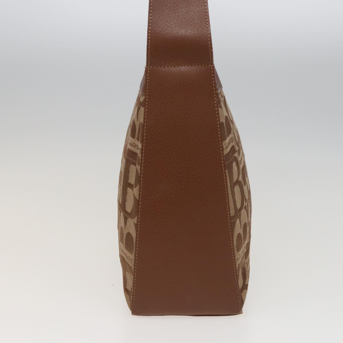 Burberry Brand Canvas Brown Shoulder Bag Style 6