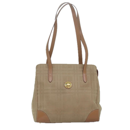Burberry Brand Canvas White Shoulder Bag Style 13