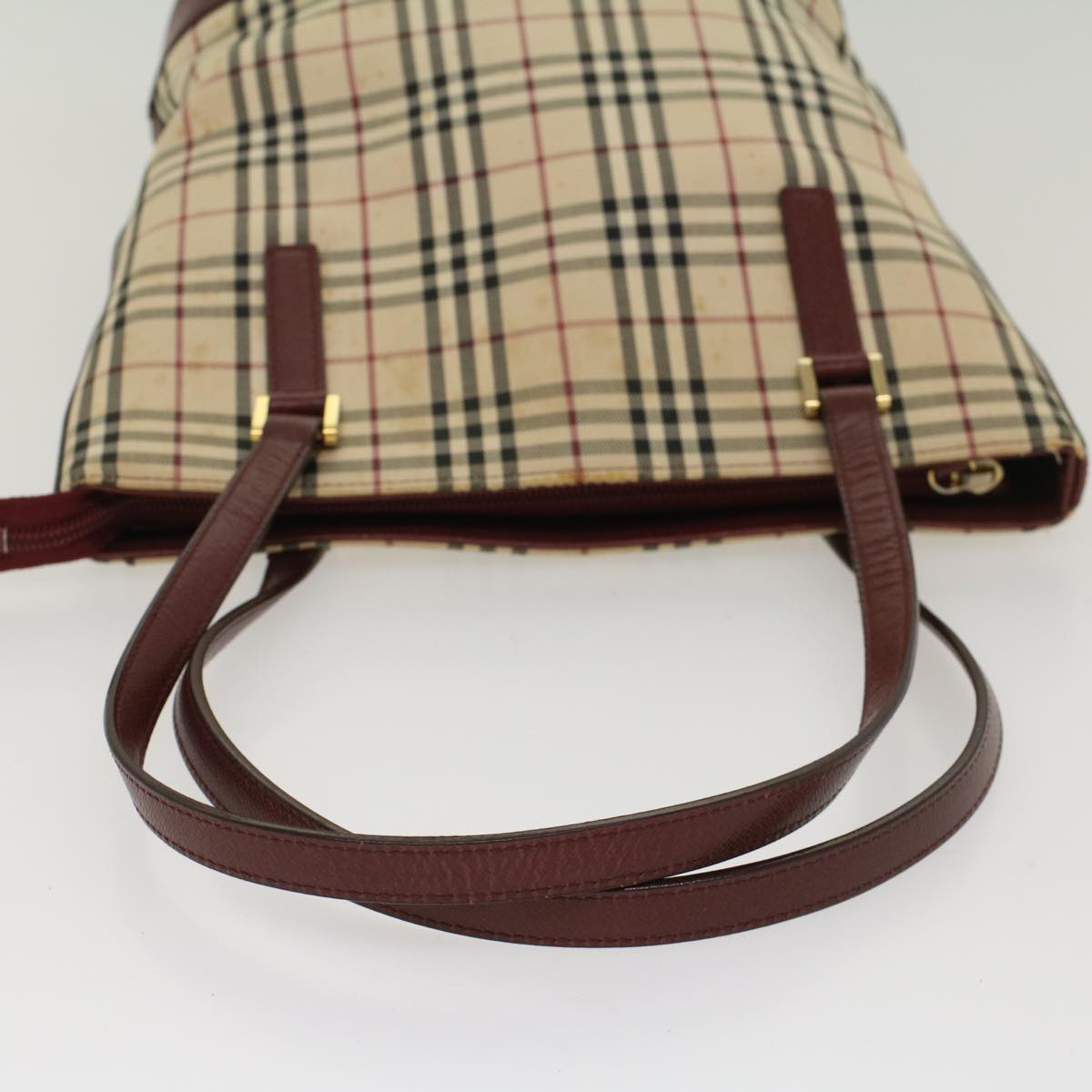 Burberry Brand White Shoulder Bag