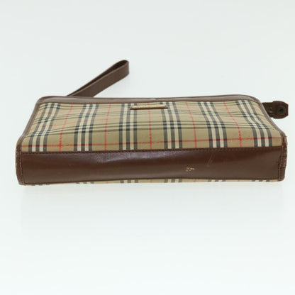 Burberry Brand Canvas White Clutch Bag Style 7