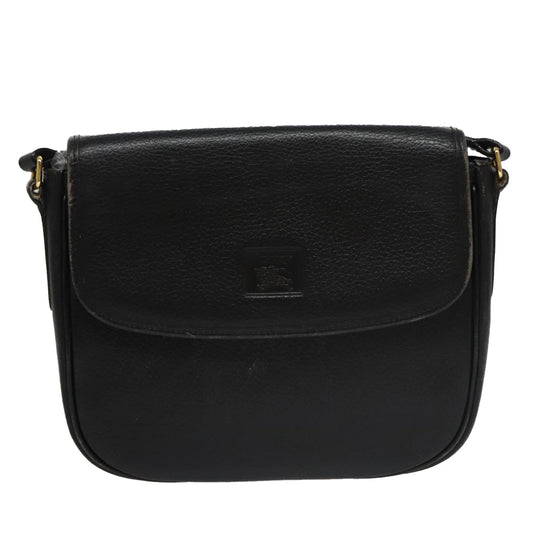 Burberry Black Leather Shoulder Bag ( )