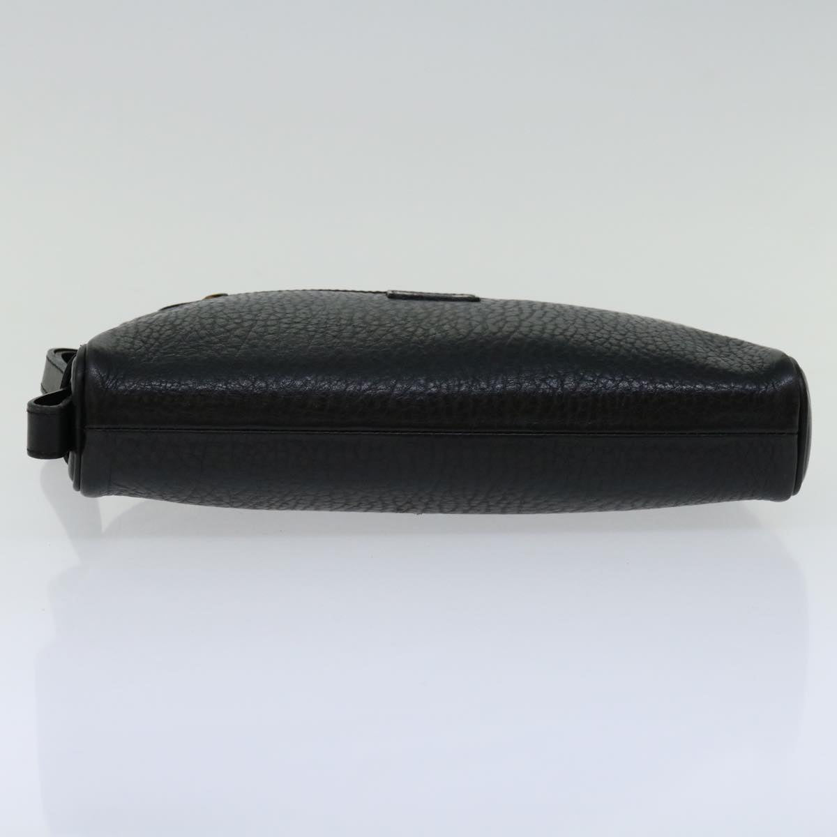Burberry Black Leather Clutch Bag ( )