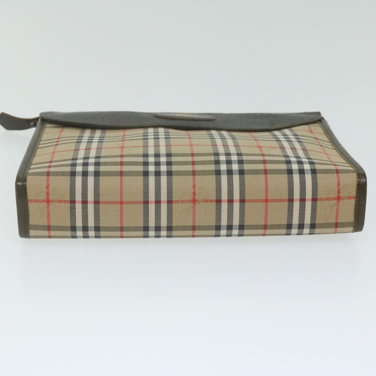 Burberry Brand Canvas White Clutch Bag Style 4