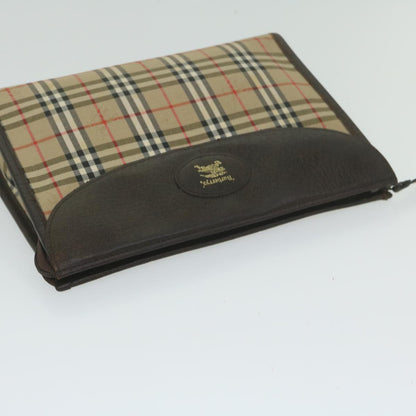 Burberry Brand Canvas White Clutch Bag Style 3