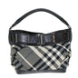 Burberry Nova Brand Check Gray Shoulder Bag