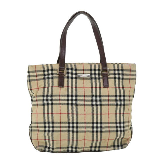 Burberry Cabas Brand Brown Handbag