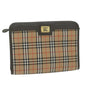 Burberry Brand White Clutch Bag