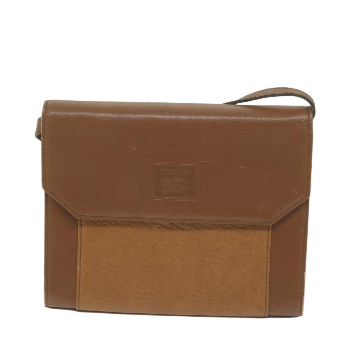 Burberry Brand Leather Brown Shoulder Bag Style 7