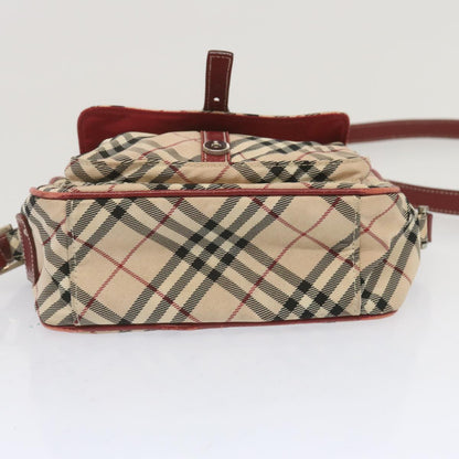 Burberry Nova Brand Canvas White Shoulder Bag Style 15
