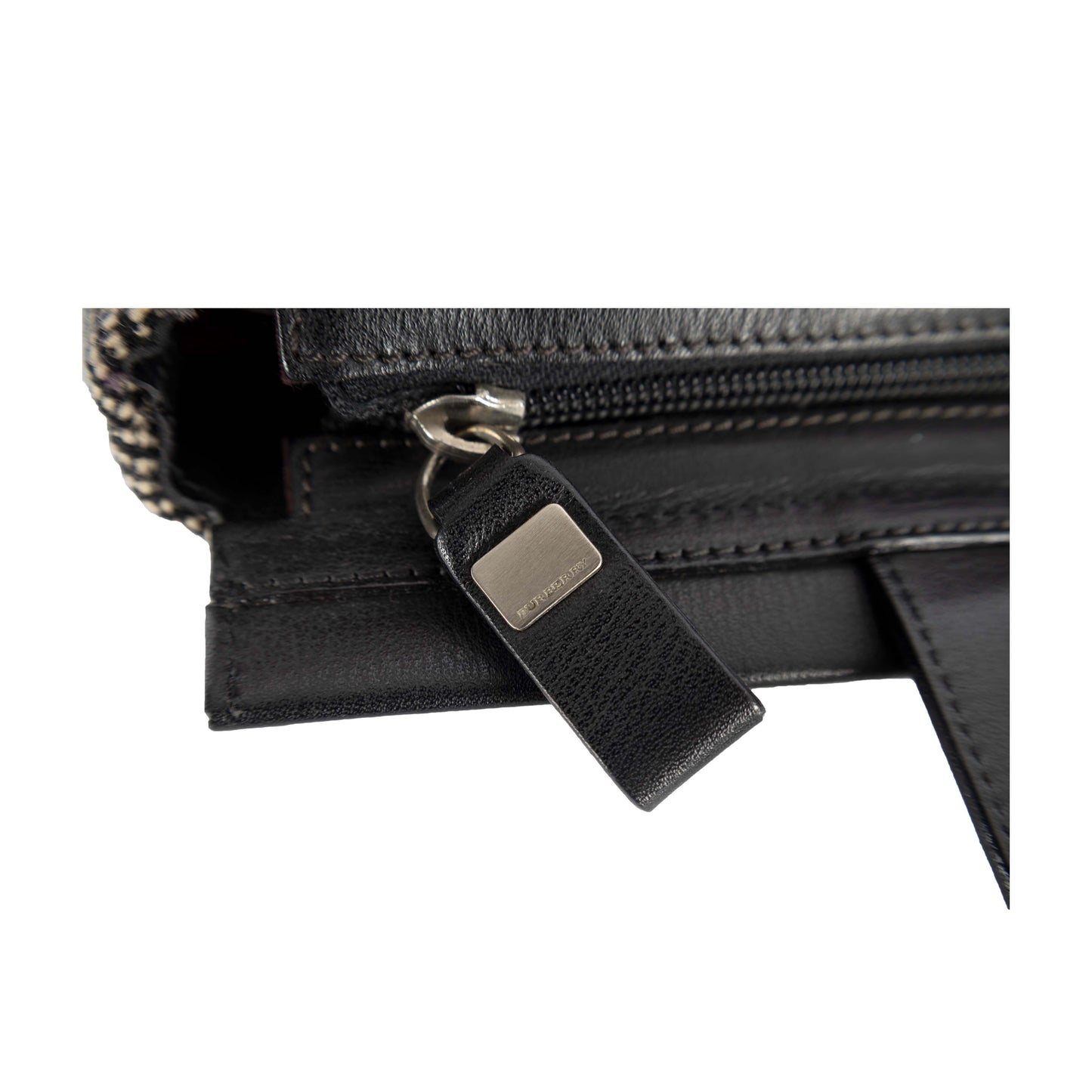 Burberry Blanket Black Tote Bag