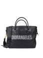 Dior Diorangeles Studded Leather Tote Rovelle Bags