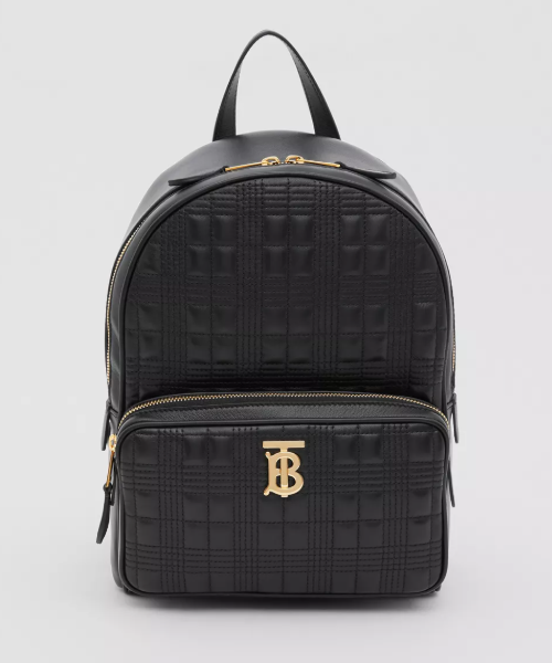 Burberry Backpack Backpack Lambskin Black