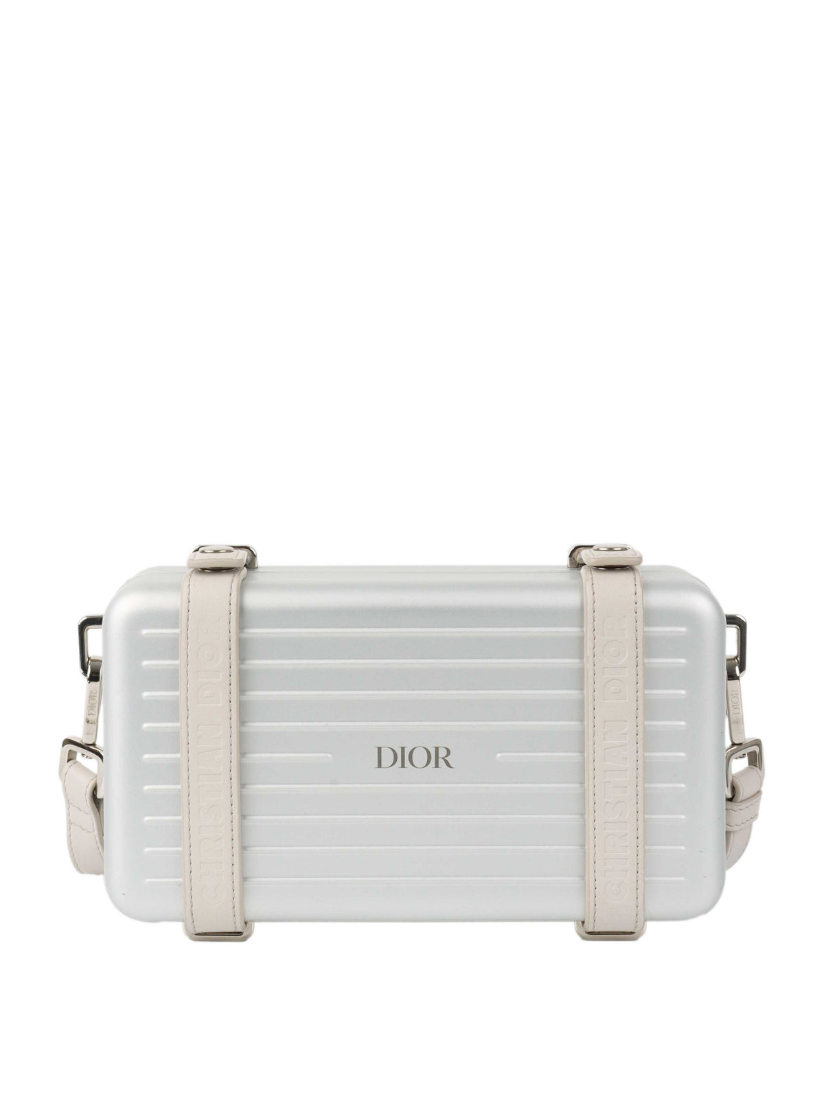 Dior X Rimowa Silver Personal Clutch Case Rovelle Bags