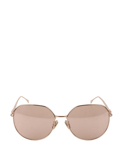 Fendi Rose Gold Frame Sunglasses. Rovelle Bags