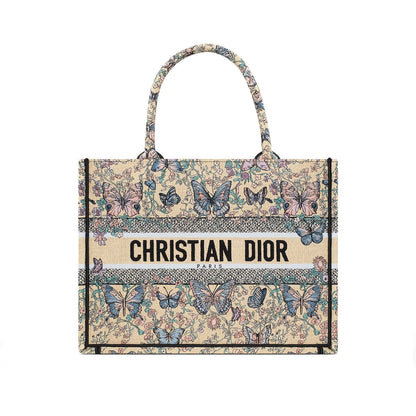 Dior Book Tote Papillon Tote Bag Rovelle Bags