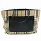 Burberry London Handle Canvas Beige Tote Bag