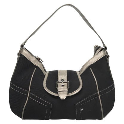 Burberry Navy Canvas Shoulder Bag ( )