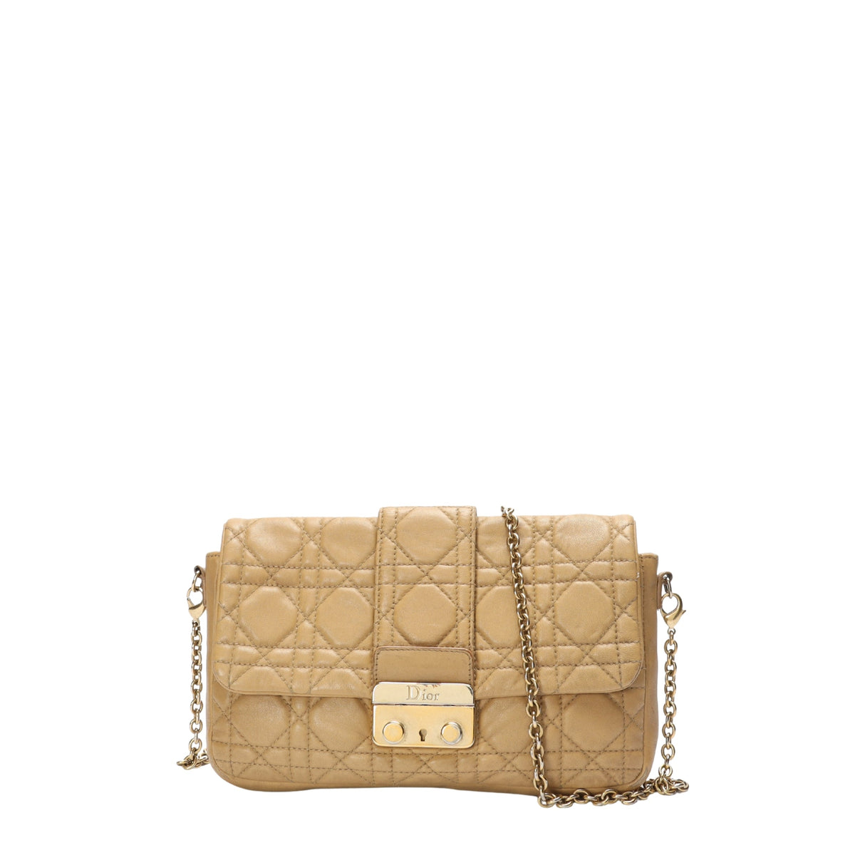 Dior Chain Leather Shoulder Bag Rovelle Bags