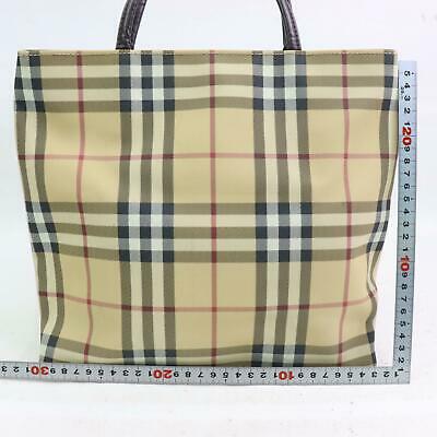 Burberry London Light PVC Brown Tote Bag