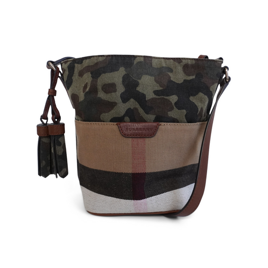 Burberry Handbags Check Bucket Bag
