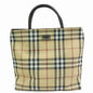 Burberry London Light PVC Brown Tote Bag