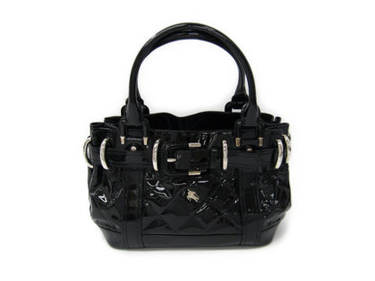 Burberry Beaton ity Leather Black Tote Bag