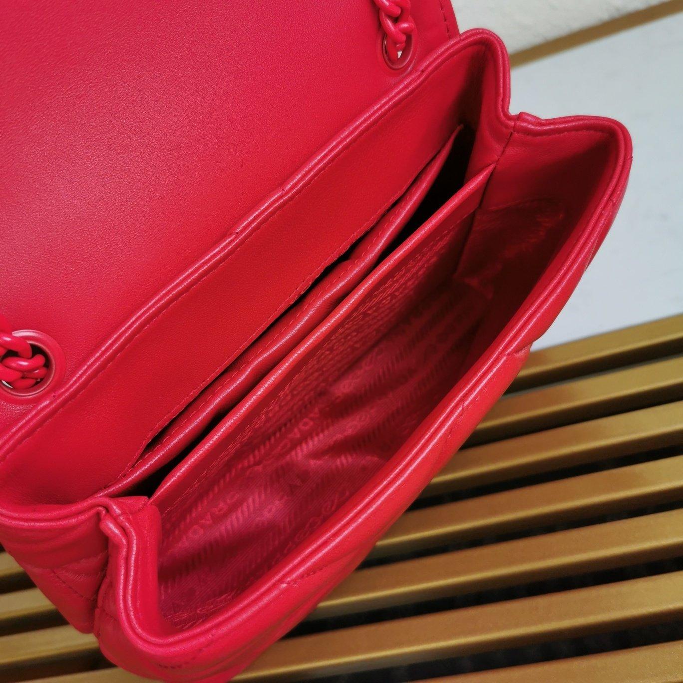 Medium Nappa Leather Prada Spectrum Bag