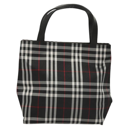 Burberry Nova Check Black Nylon Handbag ( )