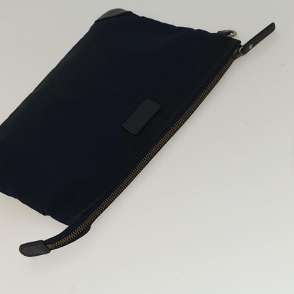 Burberry Label Brand Black Clutch Bag