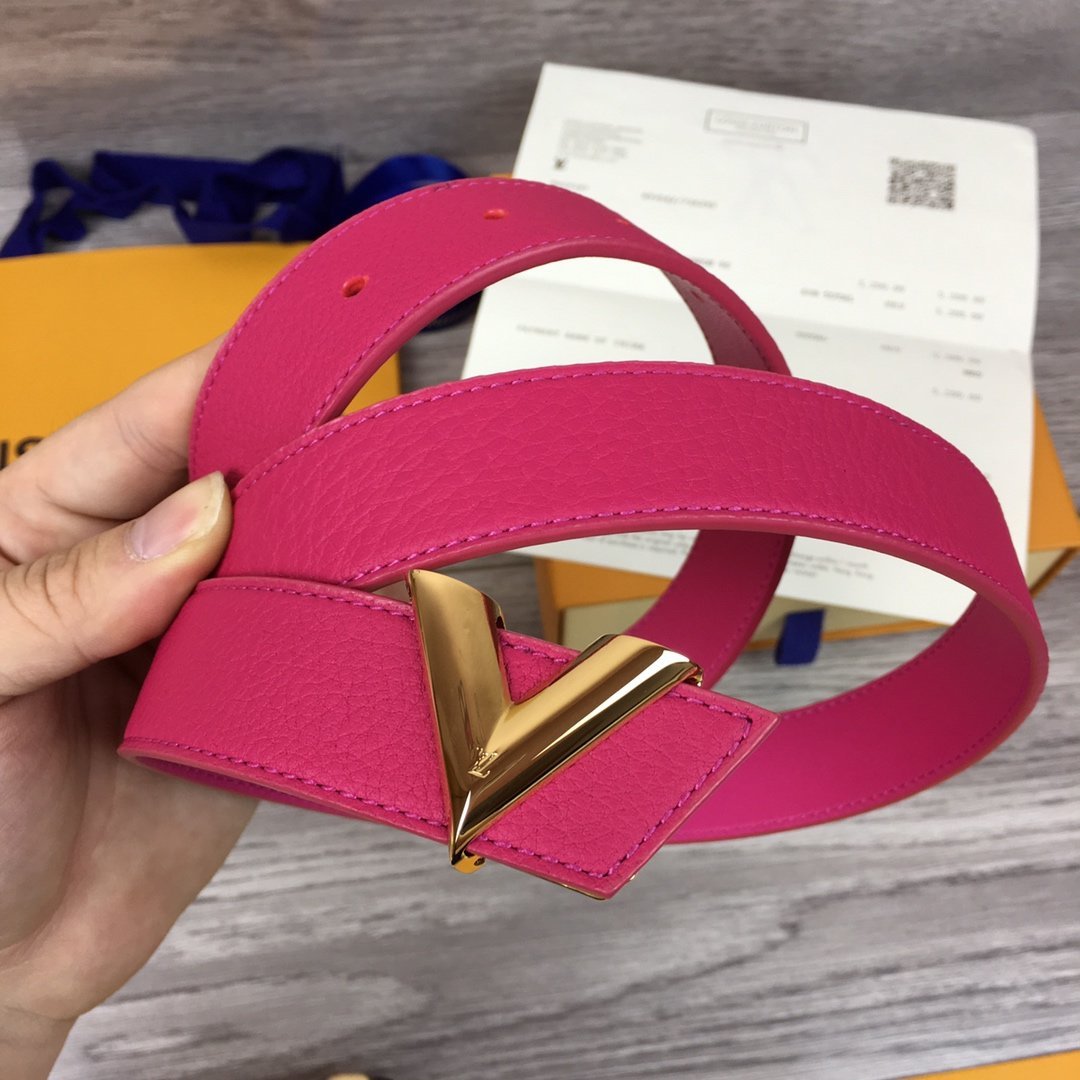 Leather Belt Louis Vuitton