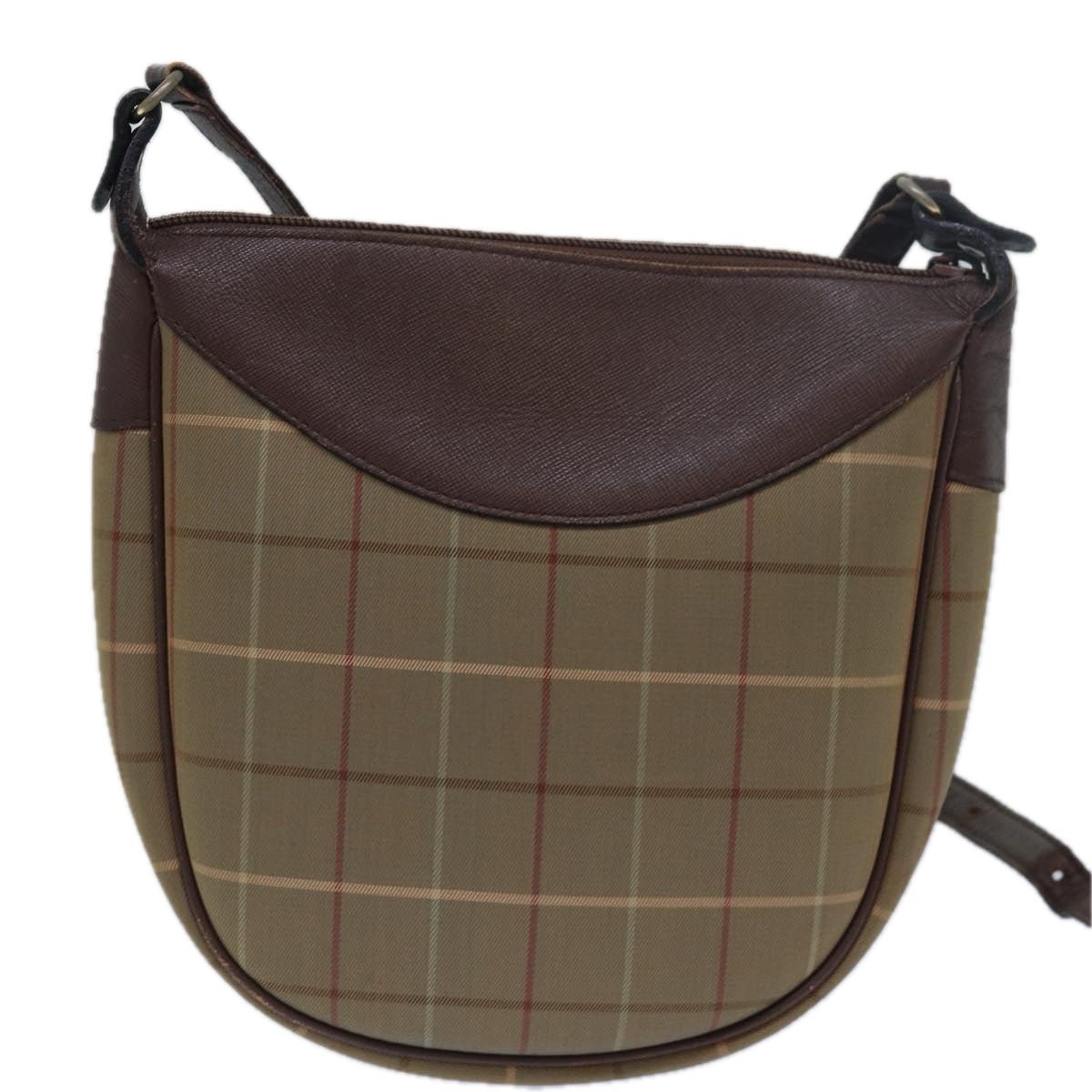 Burberry Brand Canvas White Shoulder Bag Style 20