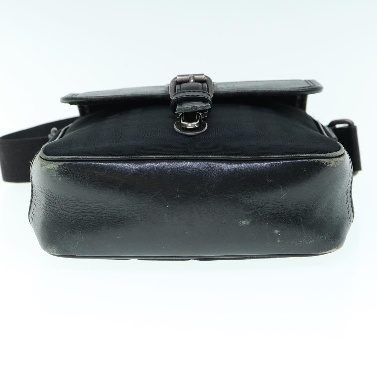 Burberry Brand Leather Black Shoulder Bag Style 4