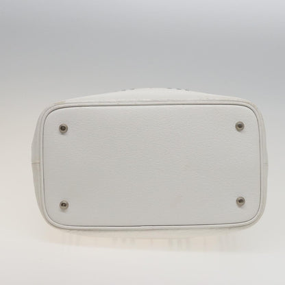 Burberry Nova Brand Canvas White Shoulder Bag Style 61