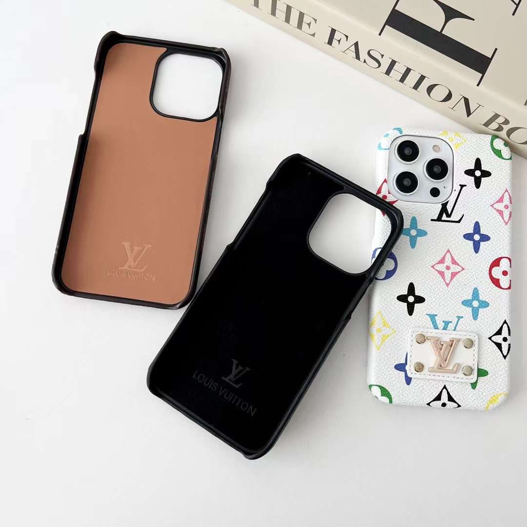 Leather label oil edge mobile phone case for samsung