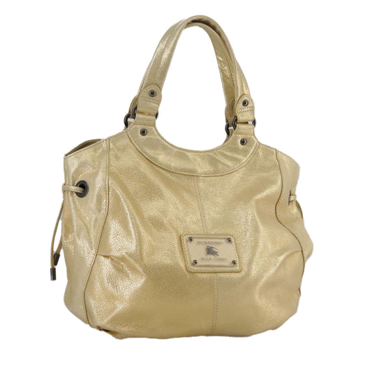 Burberry Blue Label Gold Leather Handbag ( )