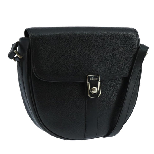 Burberry Black Leather Shoulder Bag ( )