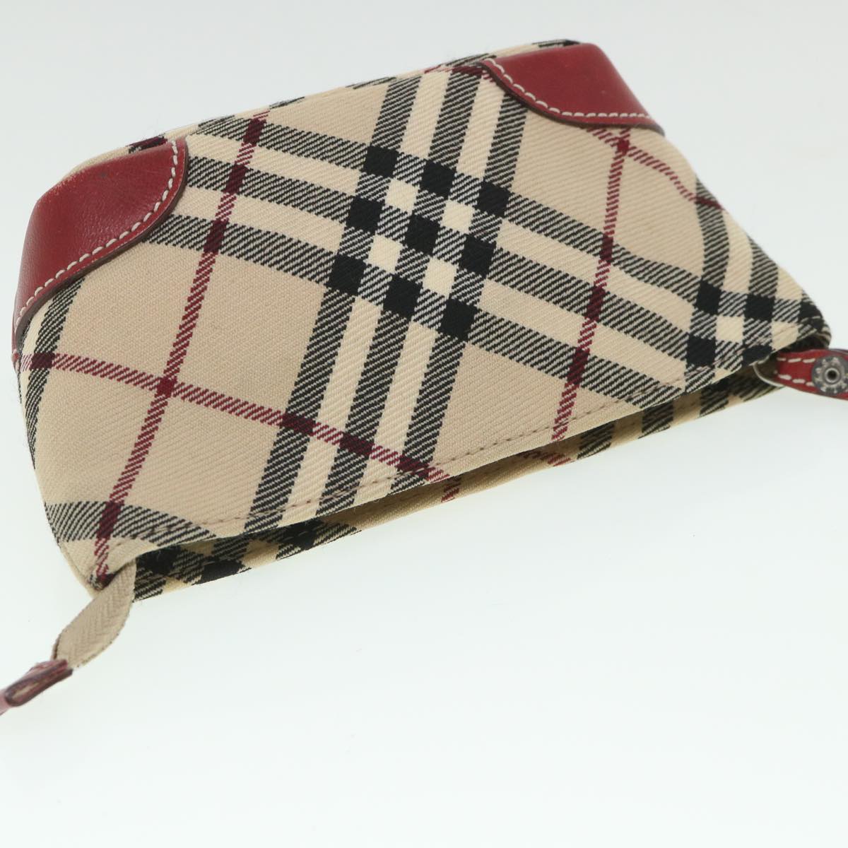 Burberry Brand Canvas White Clutch Bag Style 2