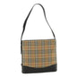 Burberry Brand Canvas White Shoulder Bag Style 9