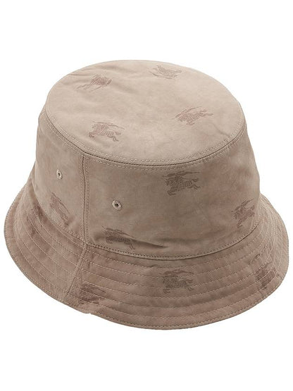 Luxury Burberry EKD Technical Cotton Beanie Beige