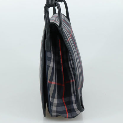Burberry Navy Canvas Shoulder Bag ( )