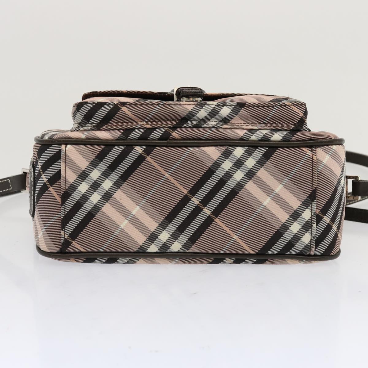 Burberry Nova Brand Check Pink Shoulder Bag