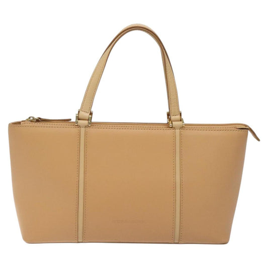 Burberry Beige Leather Handbag ( )
